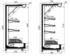 ΨΥΓΕΙΟ SELF SERVICE ΜΑΝΑΒΙΚΗΣ ΜΕ ΚΟΥΡΤΙΝΑ ΝΥΚΤΟΣ